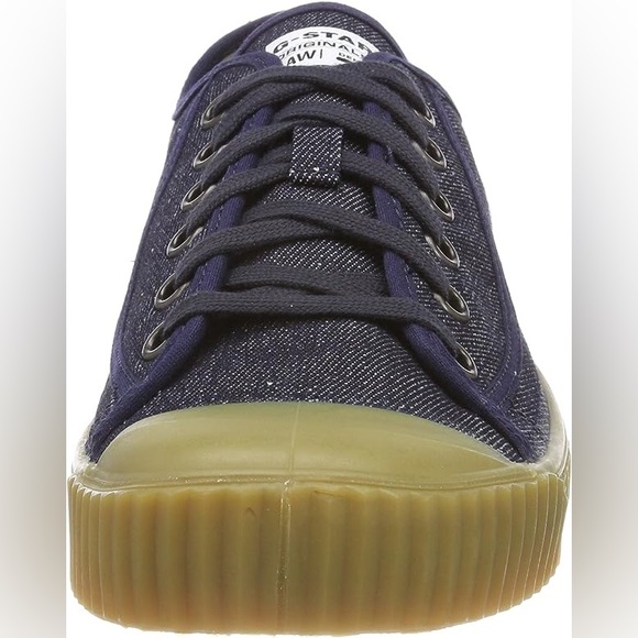 G-STAR RAW “ROVULC ROEL DENIM” LOW CUT SNEAKERS SHOES SIZE EU 39 MENS 6 WOMENS 8 - Picture 13 of 16